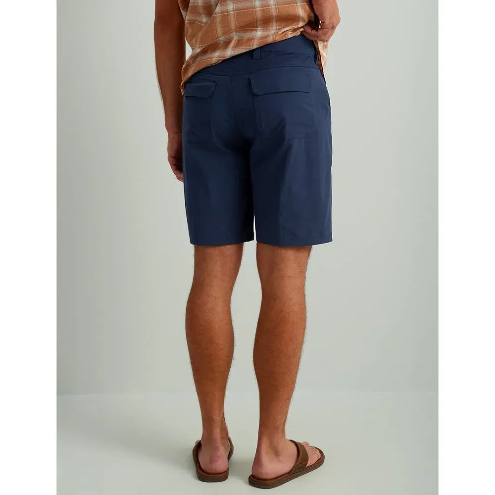 Huk NWT Next Level 10.5 Inch Shorts Sz S Fishing Navy Blue Outdoor Athletic